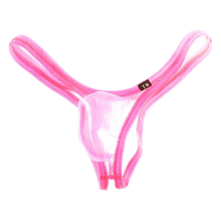New transparent mesh transparent men's underwear men's sexy fashion European and American fashion thong T pants manufacturer
