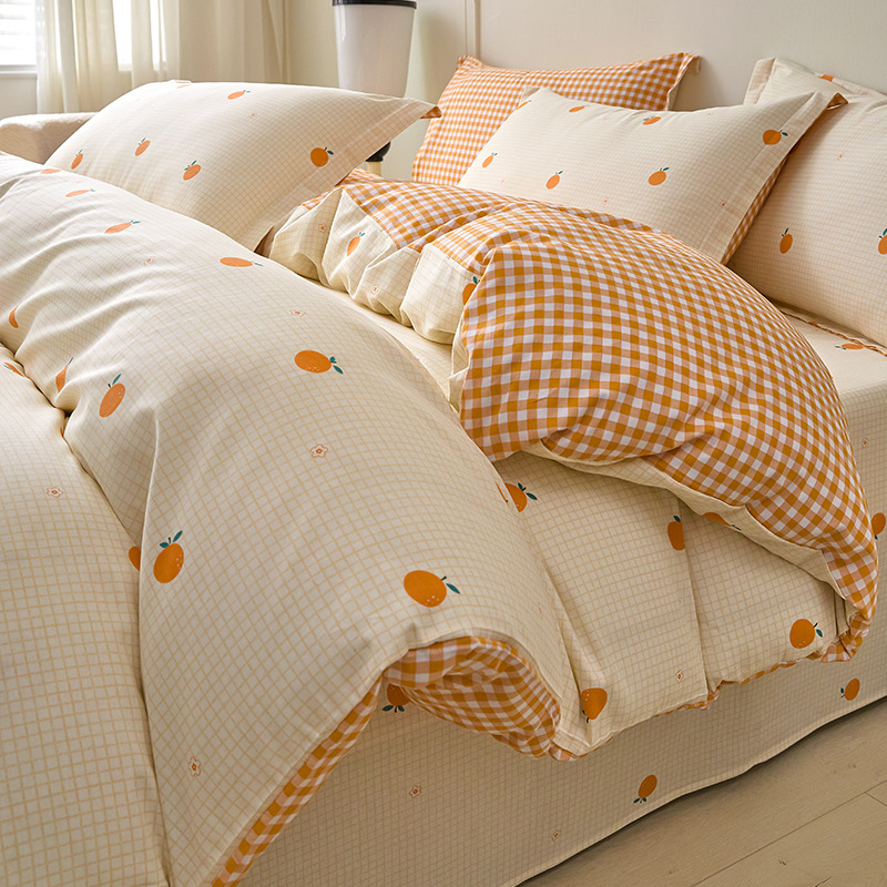 Small fresh cotton cotton quilt cover single piece 150x 200x 230 quilt cover 2025 new winter single double quilt 4