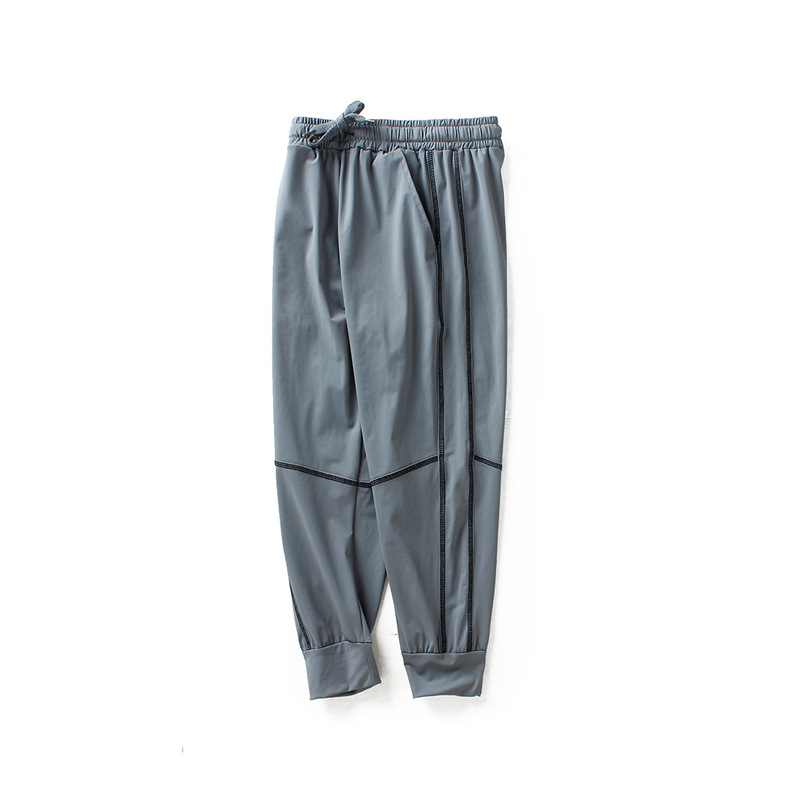 Picture of Summer Children's Pants Korean Boys' Ultra-thin Sports Pants Large Children's Casual Ice Silk Quick-drying Pants Children's Anti-mosquito Pants