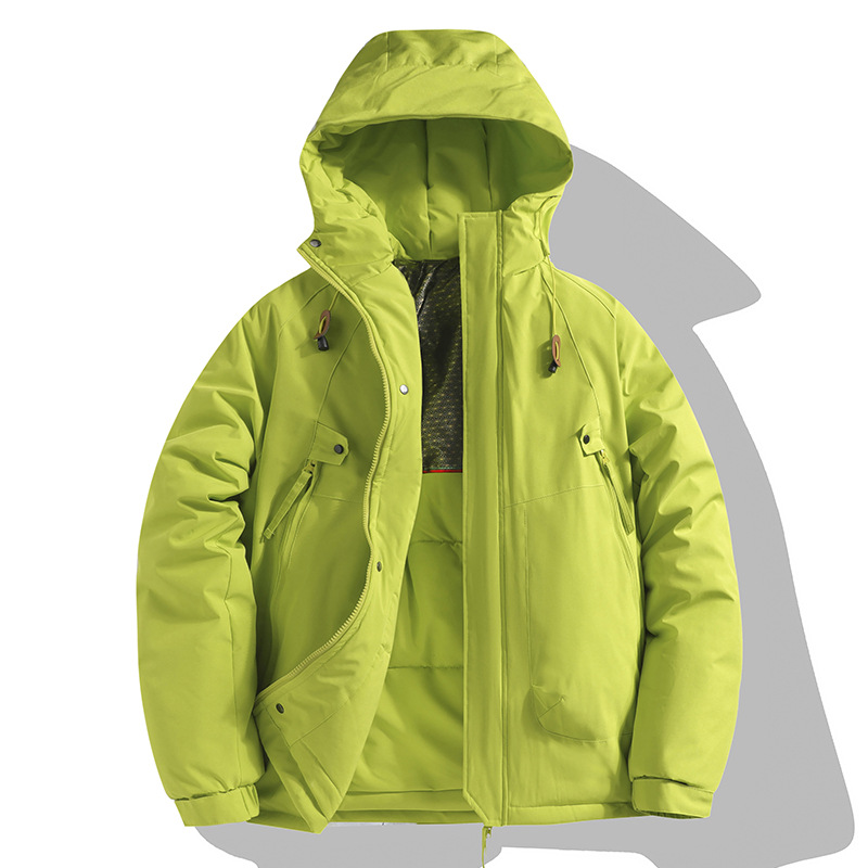 90 Explosions Upgraded Couple's New fleece-lined Jacket Outdoor Thickened Windproof Waterproof Cotton-padded Sports Jacket Mountaineering