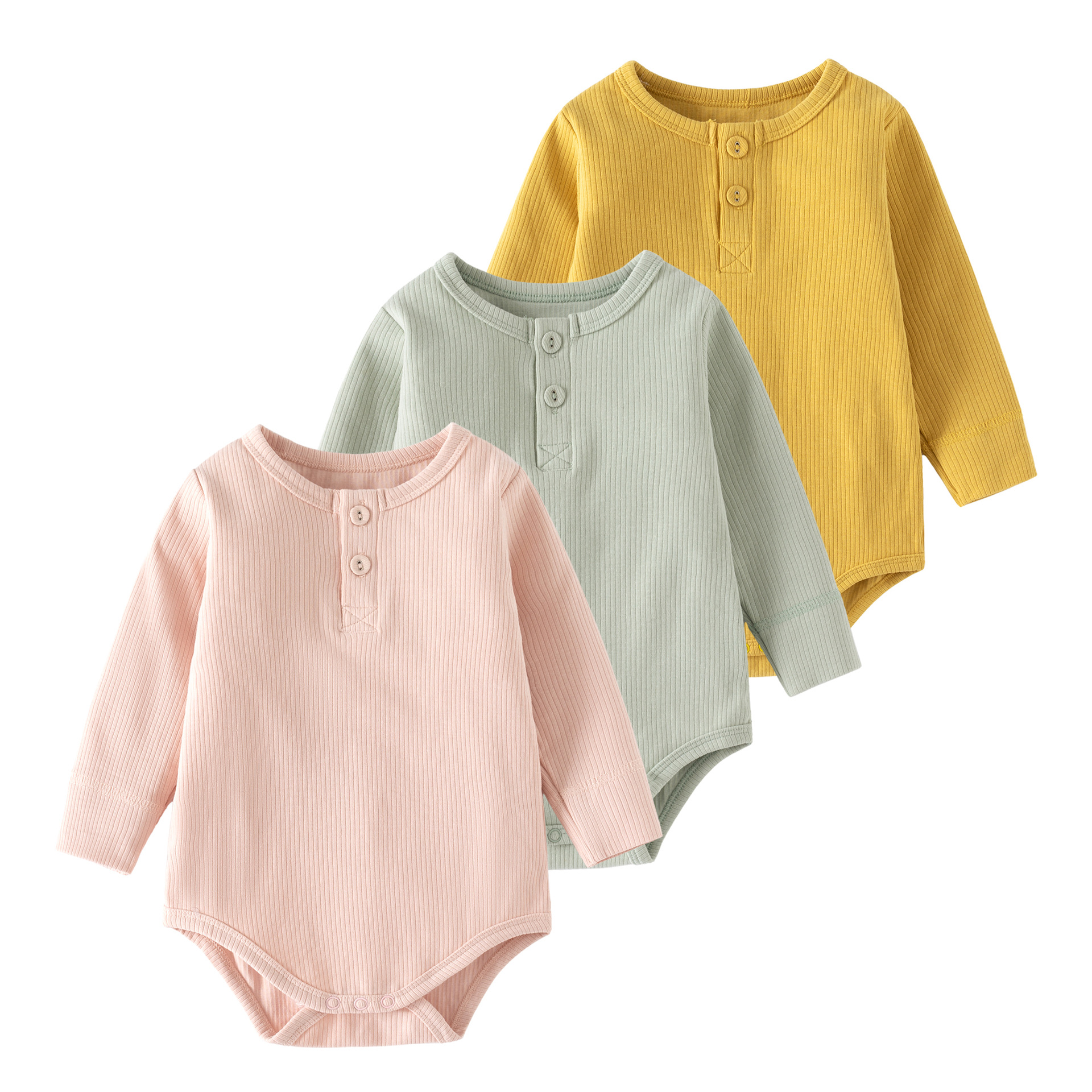 Baby clothing new 0-1 years old baby girl long sleeve casual cotton bag fart romper jumpsuit autumn