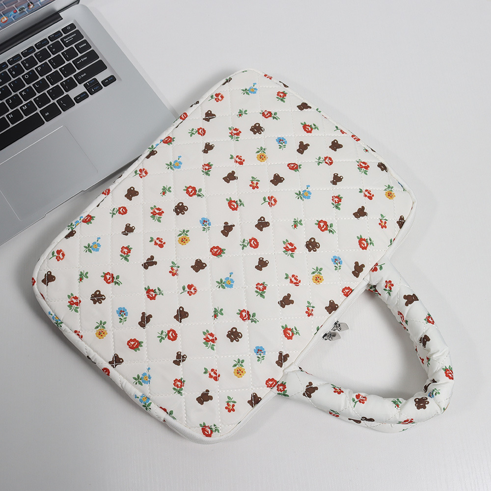 Picture of Space cotton computer bag 14 inch women's notebook 16 inch handbag 16.1 inch game printed nylon waterproof material