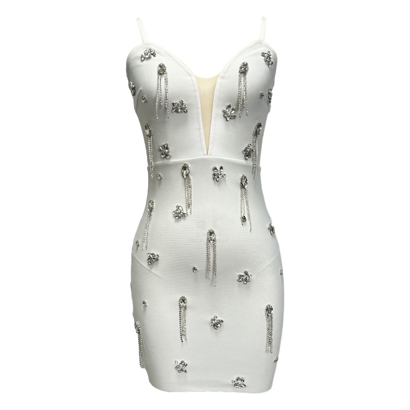 ins European and American Internet celebrity street shooting Amazon foreign trade bandage dress night clothes bandage dresses