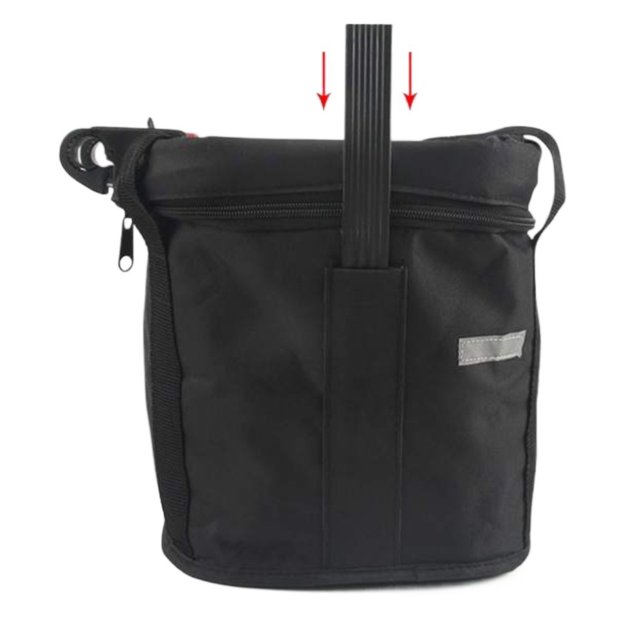 Factory wholesale new environmental protection cloth bag basket waterproof electric bicycle canvas car basket folding bicycle cloth basket