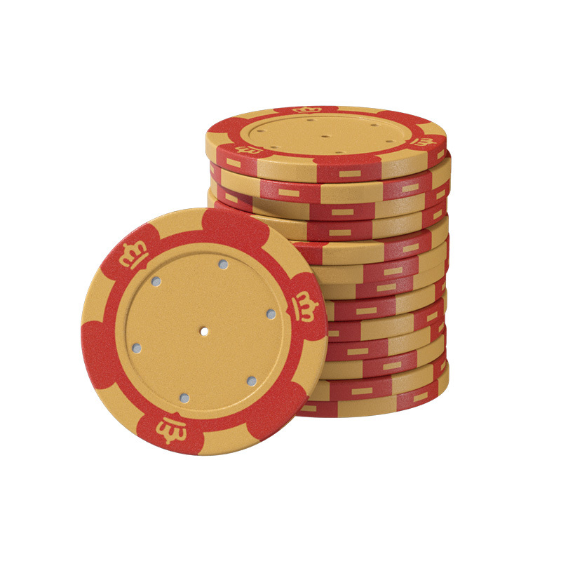 Picture of Blank chip coins, crown clay chip points, concert support images, customizable, no face value chip coins