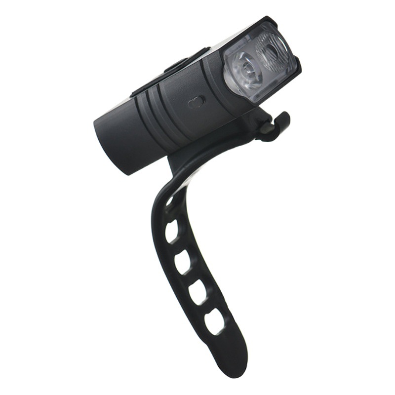 T6 Bicycle Light Aluminum Alloy Headlight Strong Light Riding flashlight Equipment Outdoor Riding Light USB Front and Rear Light suit