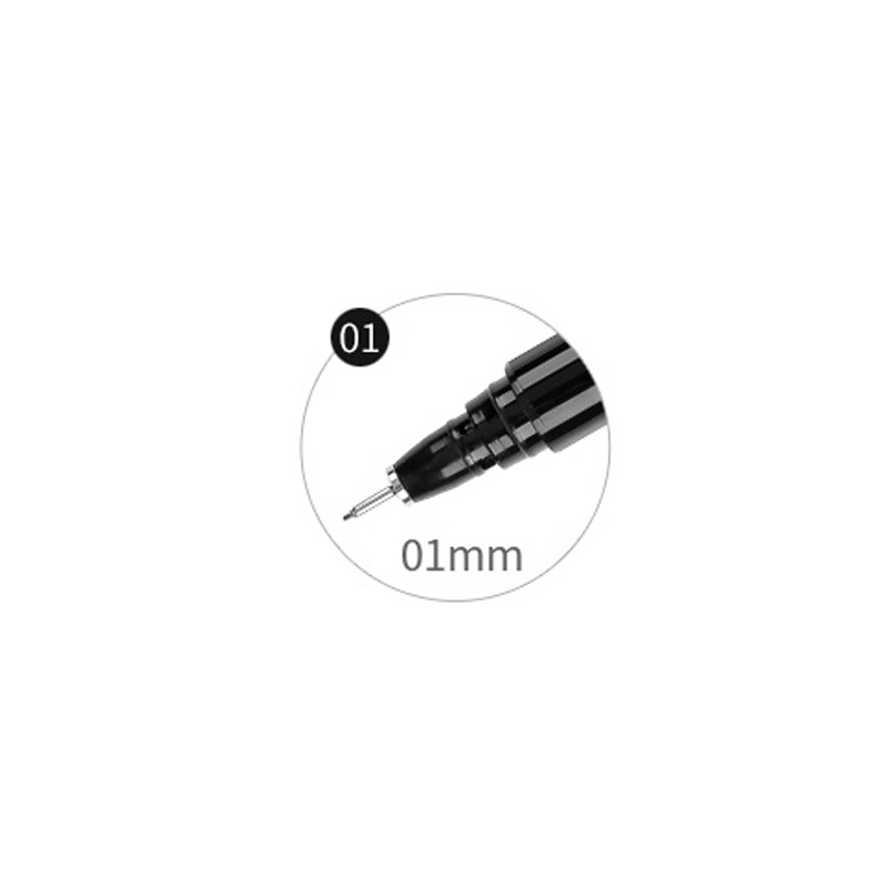 Picture of Guangna 8050 Refillable Needle Pen Set Waterproof Architectural Design Sketch Comic Brush Drawing Sketch Hook Pen