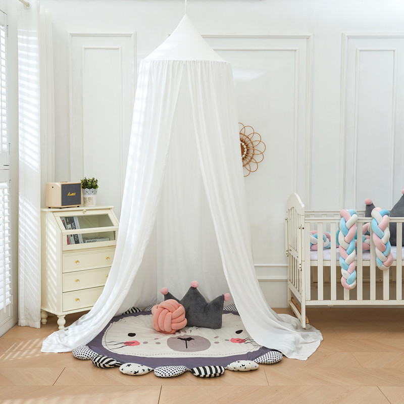 Picture of Cross-border Exclusive for Amazon Dome Bed Curtain Nordic ins Style Children's Suspended Mosquito Net Bed Tent Blackout Bed Curtain