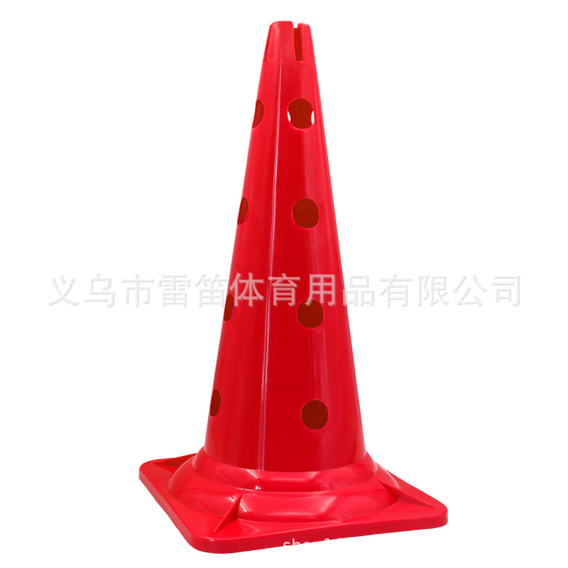 Picture of 52cm with hole sign barrel cone obstacle barrel football basketball training obstacle sign barrel sign cone roadblock
