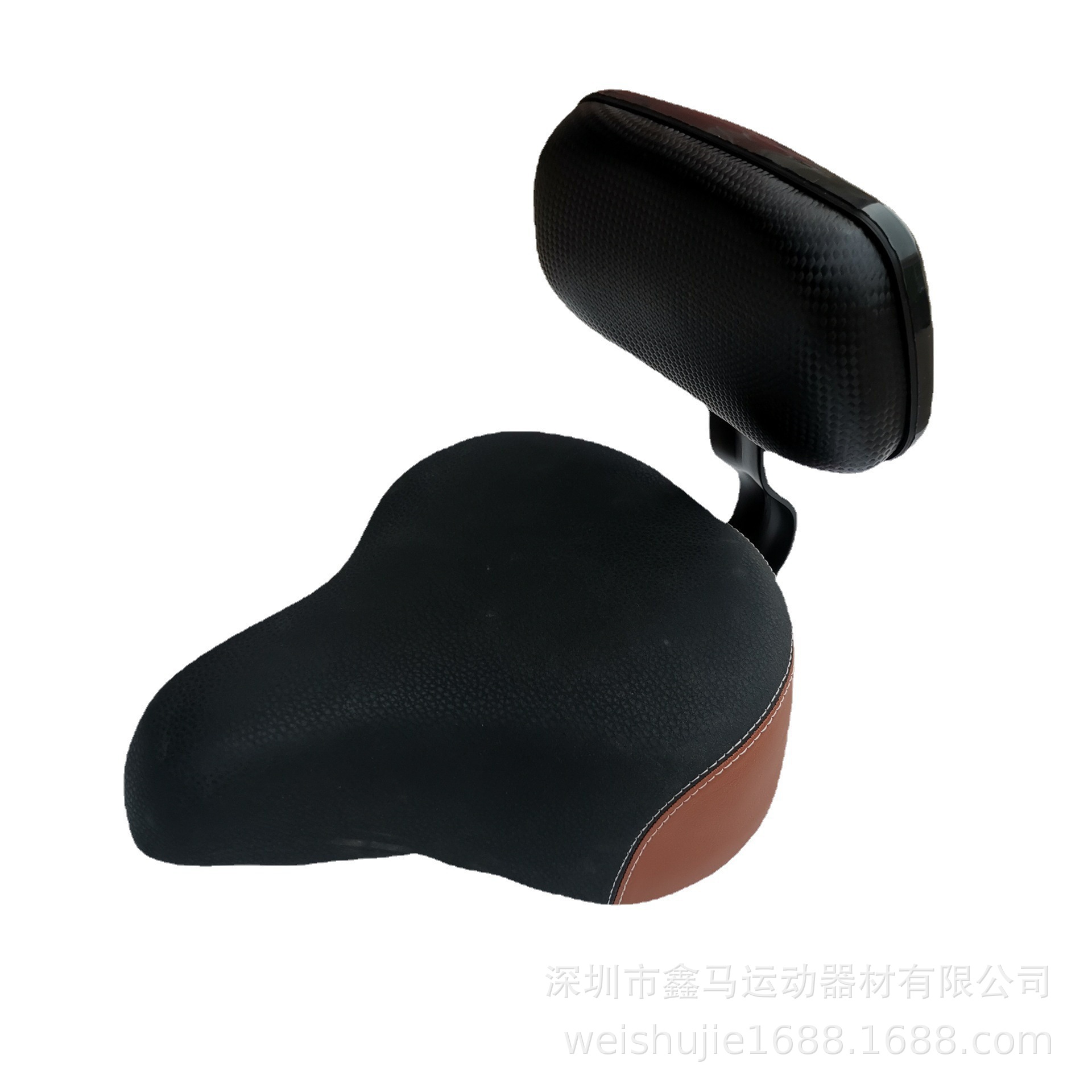 Mountain bike bicycle Big Butt seat comfortable electric car with backrest saddle cushion riding accessories