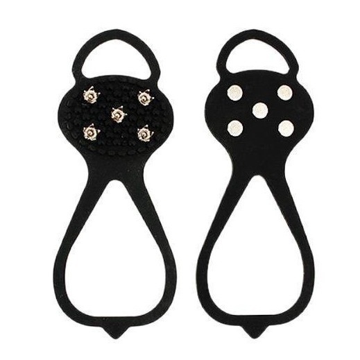 Picture of In stock outdoor five-tooth crampons wholesale snow non-slip shoe cover spikes crampons mountaineering skiing non-slip shoe cover crampons