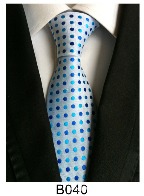 Picture of Manufacturers wholesale tie polyester jacquard tie men's casual formal wear professional business tie in stock supply