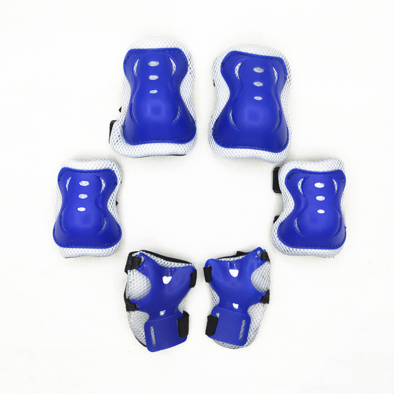 Picture of Children's Protective Gear 6-Piece Set, Knee Pads, Elbow Pads, Wrist Pads, Bicycle Sports Protective Gear, Suitable for Multiple Scenarios