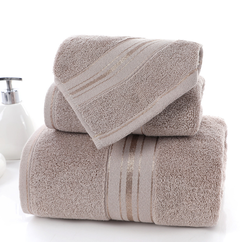 Picture of Cotton Thickened Large 70*150 Adult Large Towel Tube Top Bath Towel Soft Absorbent Men's Hotel Bath Face Towel