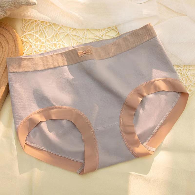 Picture of Lady 2.0 silk moisturizing pants mid-waist antibacterial bottom crotch seamless comfortable breathable women's briefs