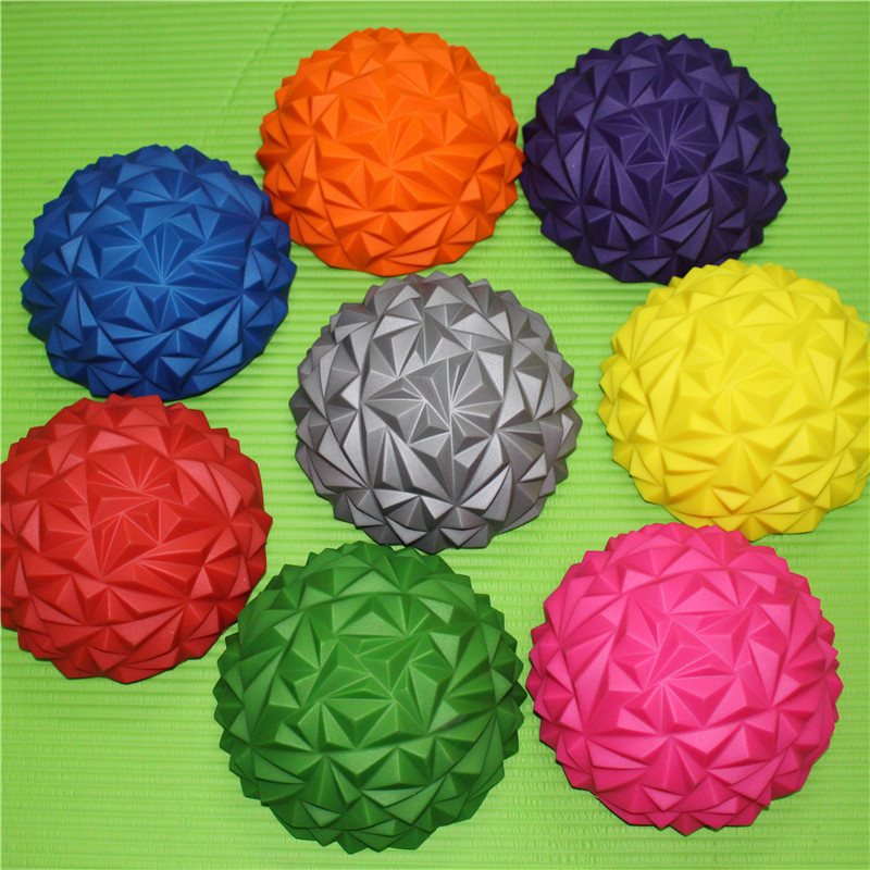 Children's sensory training yoga semicircular ball water cube diamond pineapple ball foot massage ball naughty castle toy