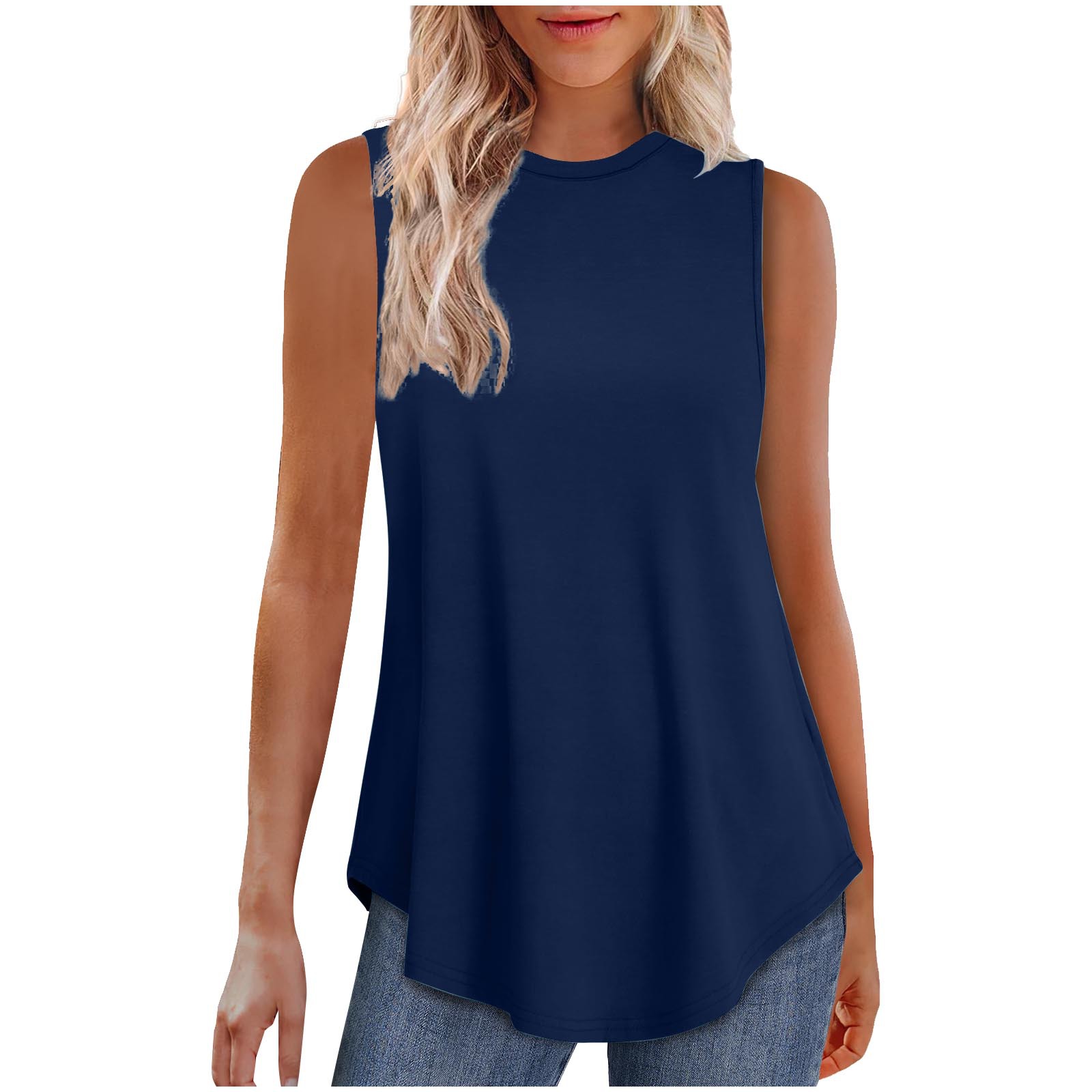 Real Shot of Short-Sleeved European and American Style Vest Women's Short-Sleeved Loose T-Shirt Women's Simple Fashion T-Shirt One Piece Printing
