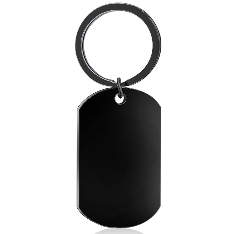 Picture of European and American jewelry stainless steel keychain necklace TO MY DAUGHTER as a gift from father TO DAUGHTER