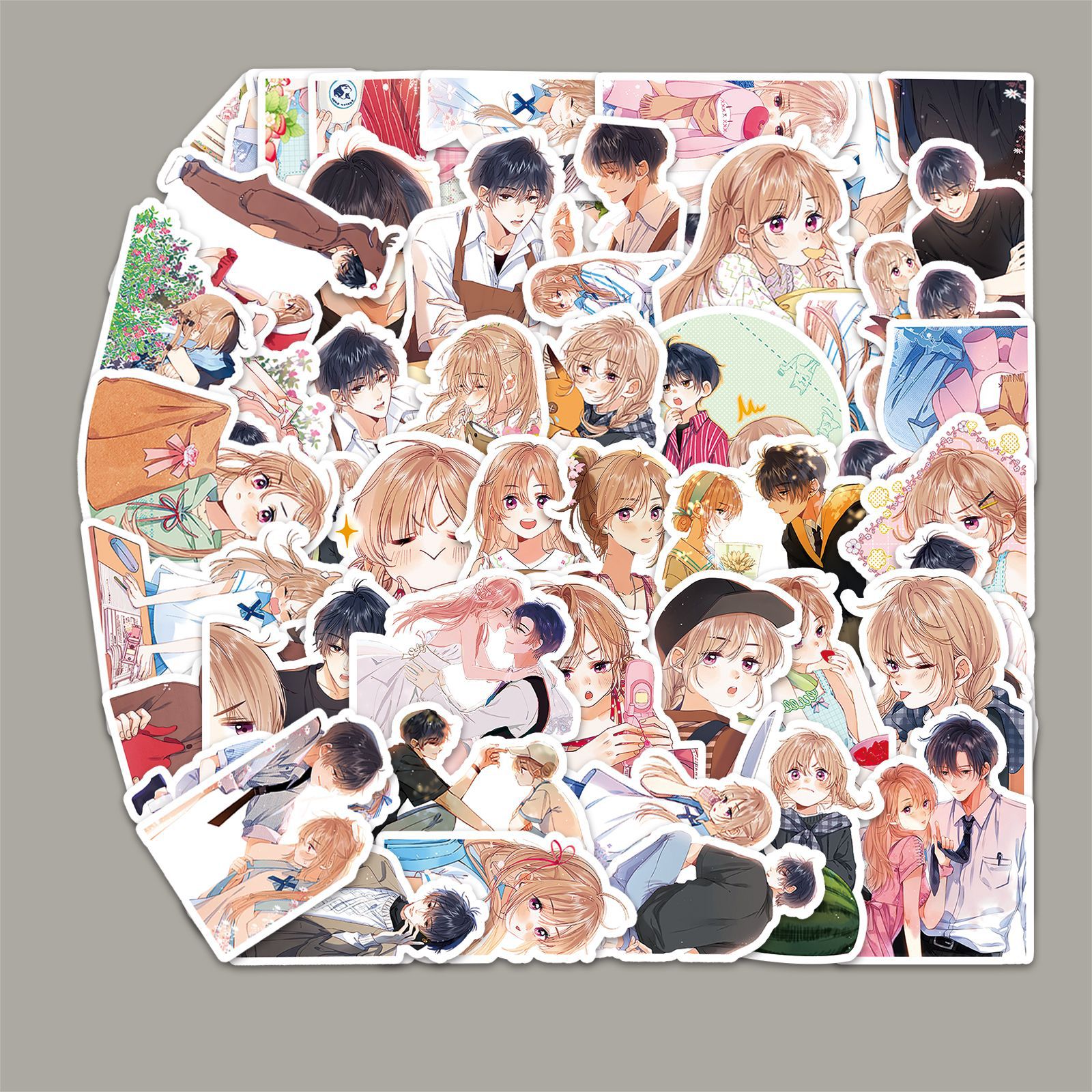 60 secretly can't hide Duan Jiaxu Sangzhi cartoon peripheral stickers luggage flat decoration waterproof stickers