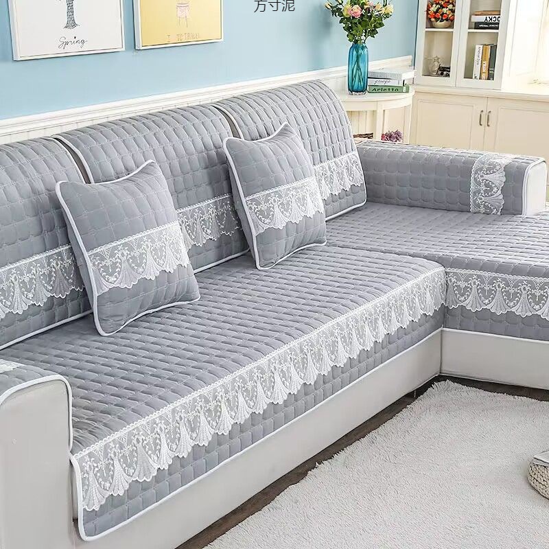 Four Seasons Universal Sofa Cushion Fabric Non-slip Simple Sofa Cover Full Covering Cushion suit Full Cover Sofa Towel Cover