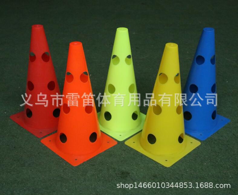 Picture of Football training 32cm with hole Mark barrel obstacle football training hurdles agile hurdles adjustable height
