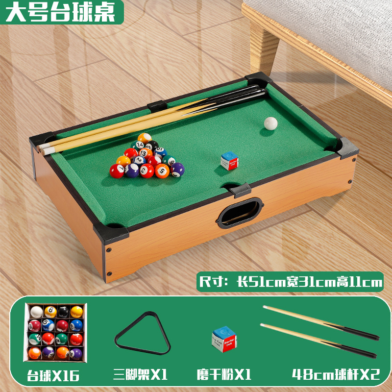 Picture of Children's billiard table household wholesale mini billiard snooker small billiard table toy billiard table set