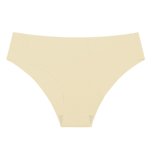 Picture of Cross-Border Seamless Ice Silk One-Piece Girls' Underwear European and American Large Size Pure Cotton Crotch Breathable Women's Briefs Wholesale