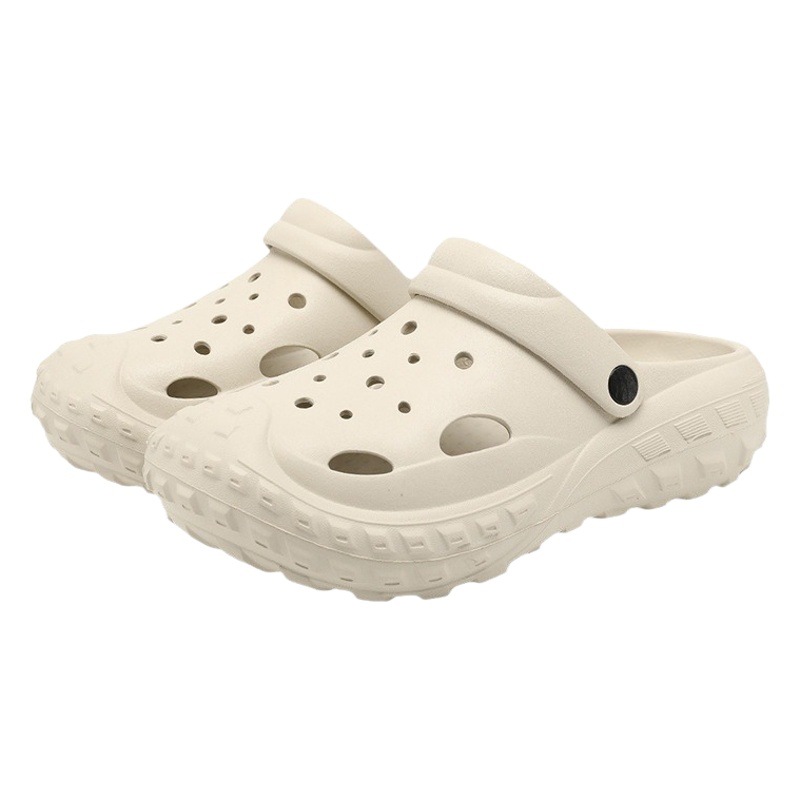 2024 foreign trade thick-soled hole shoes non-slip breathable slippers summer outdoor fashion soft-soled comfortable beach sandals