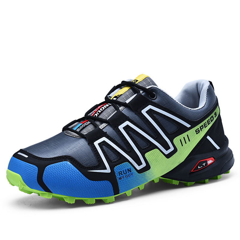 Men's Hiking Shoes, Outdoor Shoes, Sports Shoes, Large Size Cross-Border Low-Cut Non-Slip Wear-Resistant Fashionable Hiking Running Cross-Country Shoes