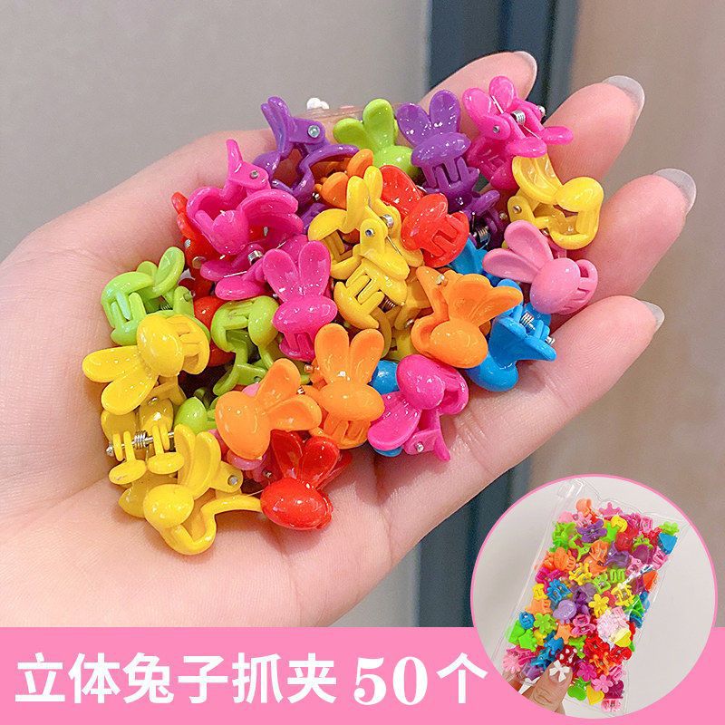 Picture of Children's Hair Clip Baby Baby Cute Princess Hair Clip Girl's Hair Accessories Hair Flower Mini Hair Clip