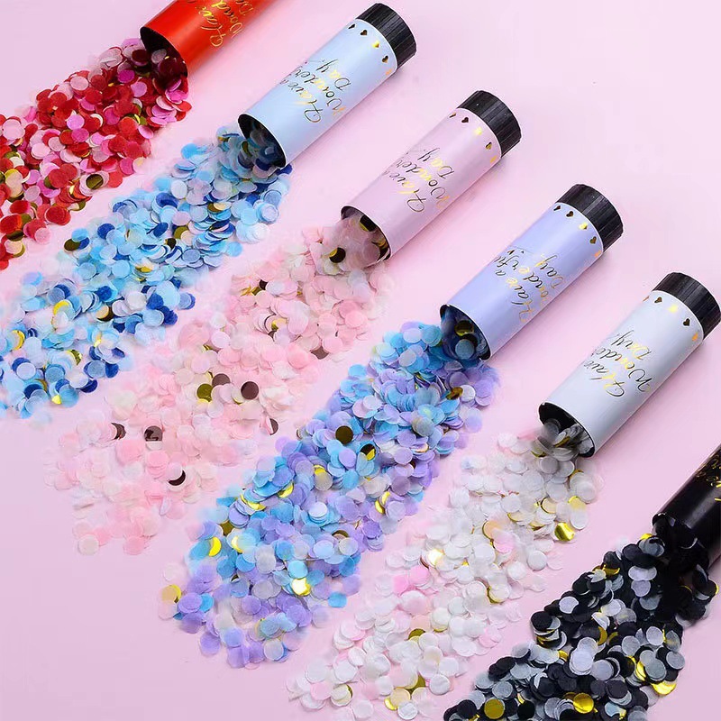 Birthday Wedding Hand-Twisted Small Salute Spray Tube Hand-Held Fireworks New Year Party Props Wedding Flower Tube