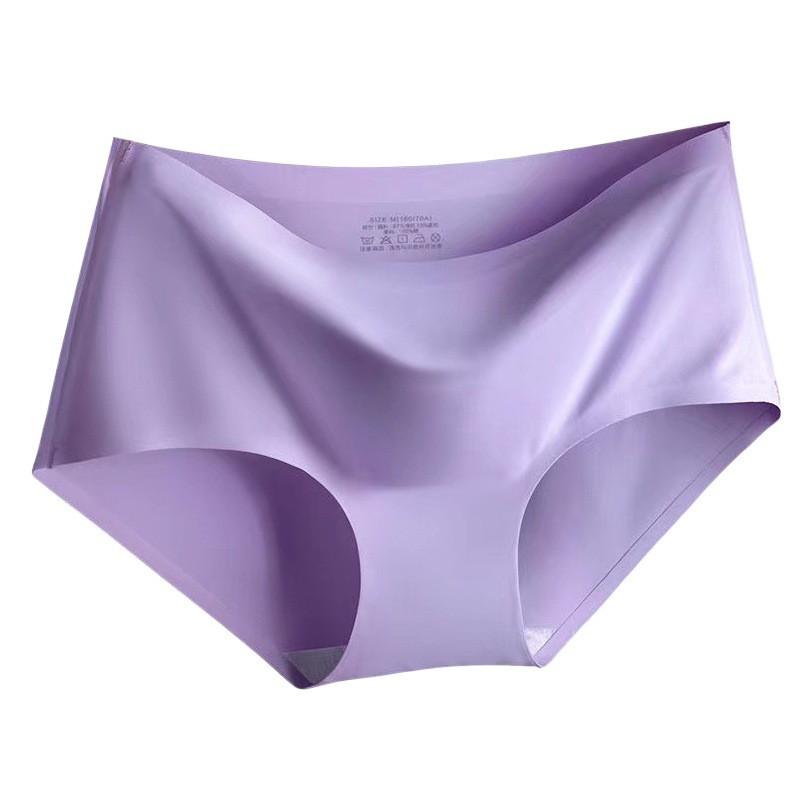 New Ice Silk seamless underwear waist sexy underwear belly Ice Silk stretch briefs cool and refreshing