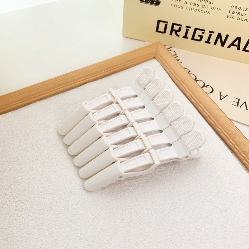 Picture of Multi-functional hair styling clip positioning partition alligator clip long mouth clip crane mouth clip curly hair stylist's choice