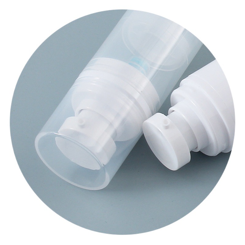 in stock 5ml10ml double head spray bottle PP vacuum lotion bottle travel sample PP double head eye cream bottle