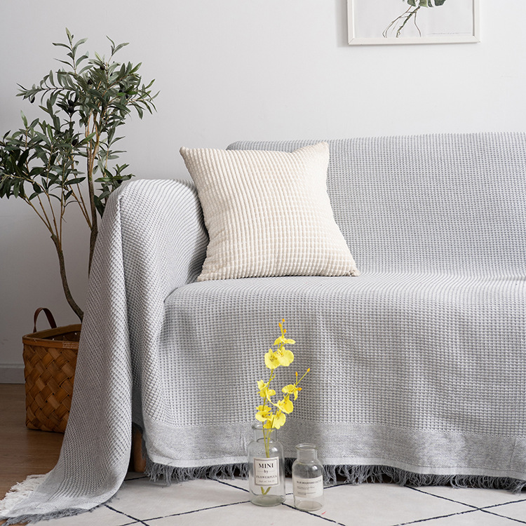 Picture of Nordic Sofa Cover Ins Sofa Towel Full Cover Internet Popular Sofa Cover Sofa Cushion Multifunctional Blanket Tablecloth All Seasons Universal