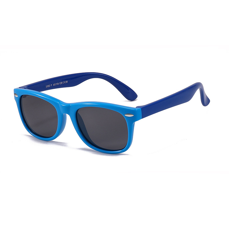 Picture of Factory new spot wholesale silicone UV protection sunglasses baby glasses polarized children sunglasses 802