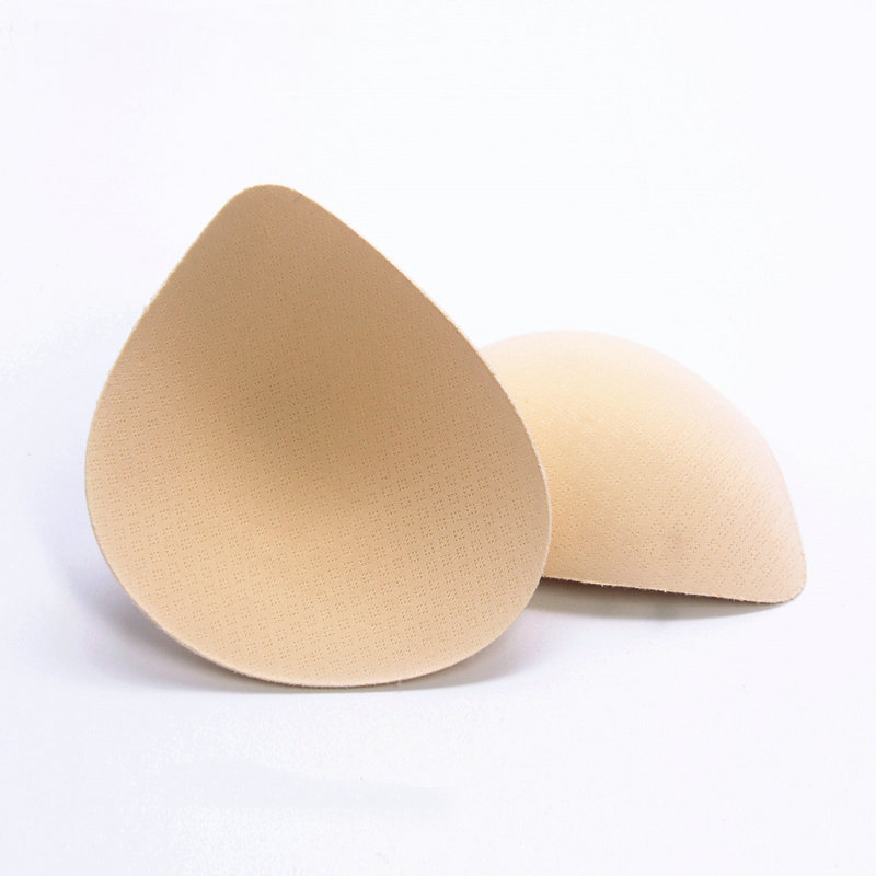 Picture of 0.3 Ultra-thin Thai Latex Chest Pad Water Drop Cup Non-marking Wrap Chest Vest Soft Nylon Hole Breathable Chest Pad