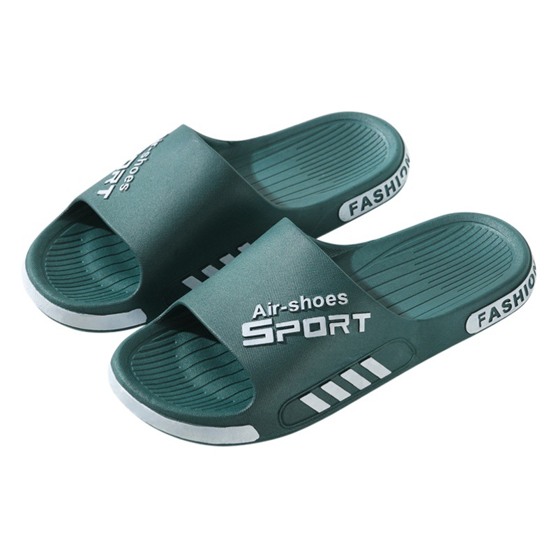 Picture of plus size Sandals and Slippers for Men and Women Outdoor Wear Indoor Home Ins Men's Non-Slip Sandals and Slippers for Students Couple Men's Trendy