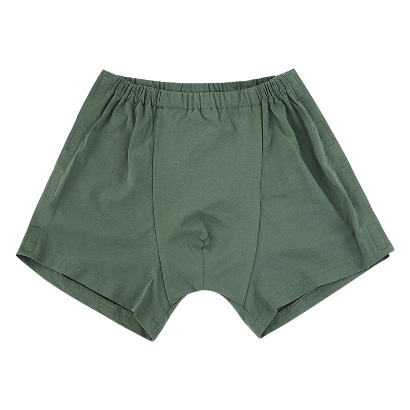Easy-to-wear and take-off hospital gown men's boxer briefs fracture postoperative rehabilitation care bed-ridden paralyzed patients easy to wear and take off