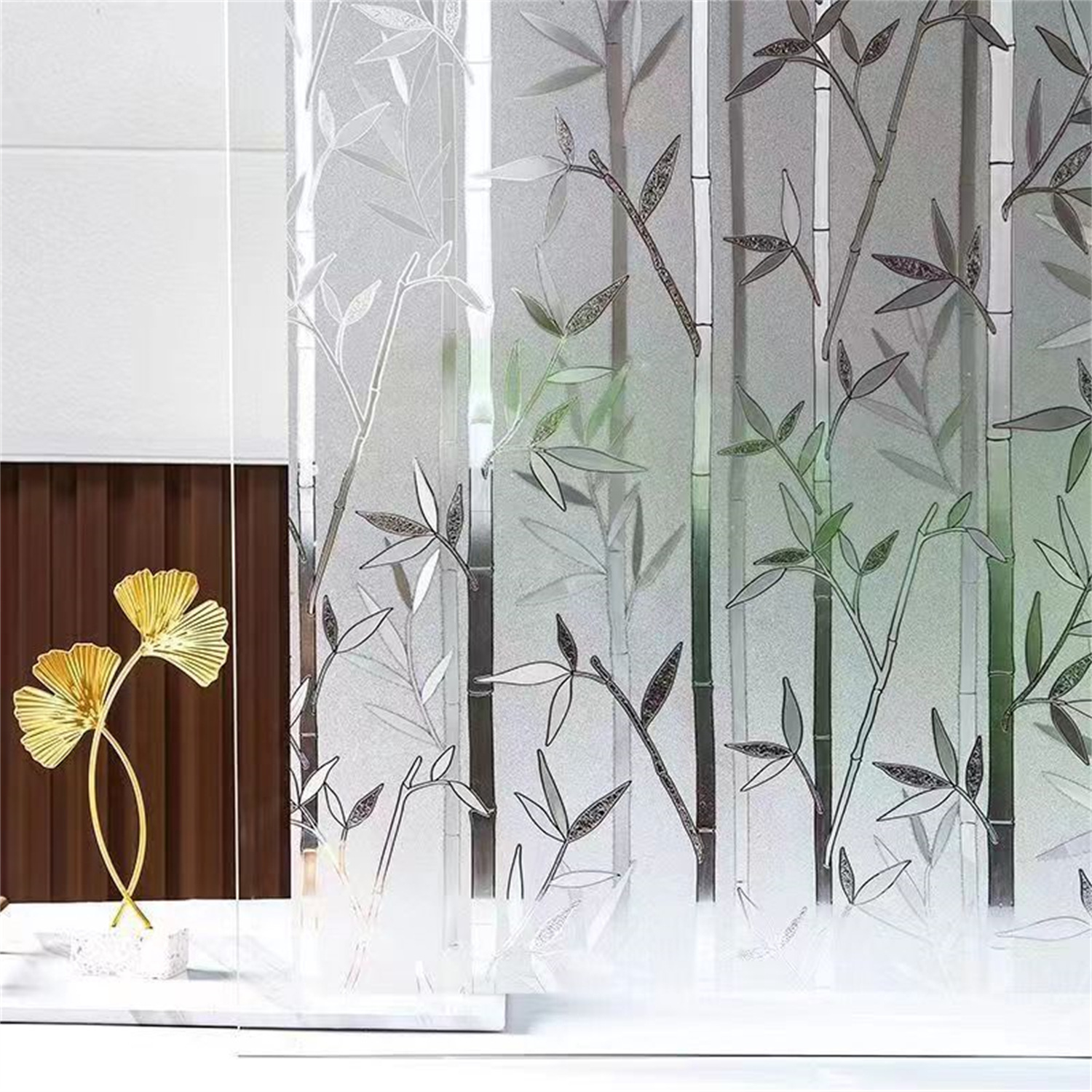 Picture of Wholesale Electrostatic Glass Film Bedroom Living Room Thickened Frosted Glass Sticker Office Window Privacy Film