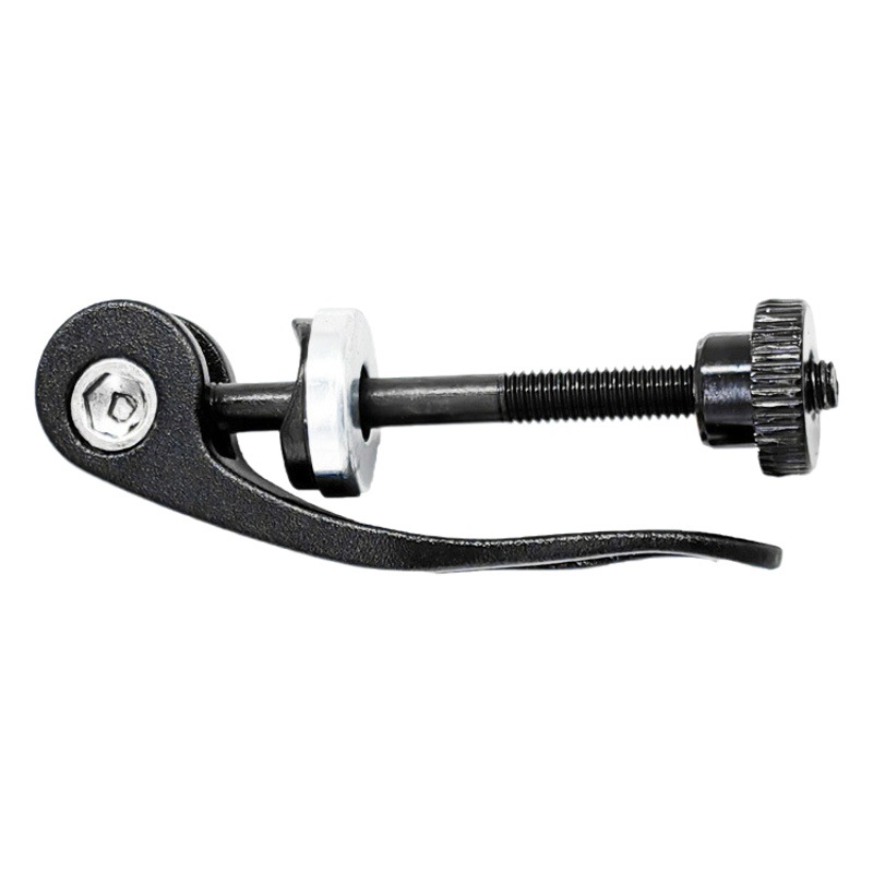 M5X60Mm Quick Release Screw Bicycle Seat Tube Clamp Fixing Screw Aluminum Alloy Widened Frosted Handle Quick Release Rod