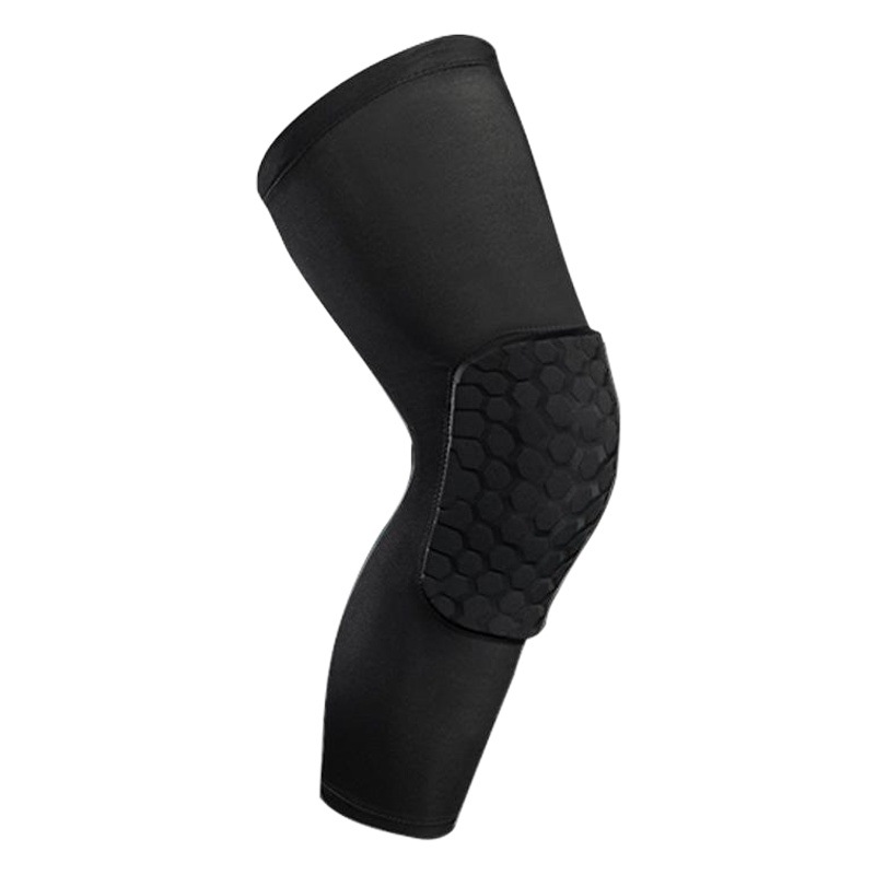 Basketball kneecap pantyhose sports kneecap men's anti-collision calf sheath socks quick-drying running protective gear equipment