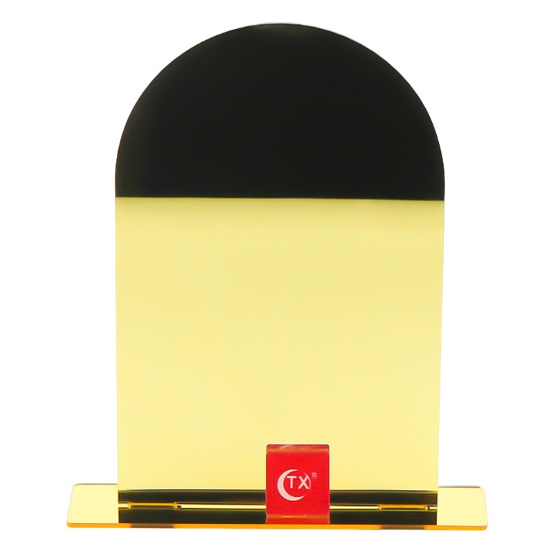 Tx Cross-Border Golden Arched Digital Seat Card DIY Blank Acrylic Party Ornaments Wedding Table Card Customization