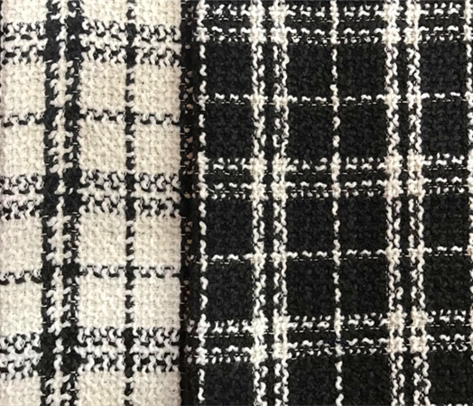 Ready Supply of Woolen Acrylic Plaid Woolen Fabric