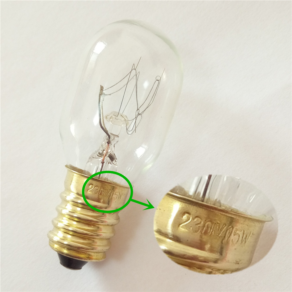 Picture of T 22 230 V15W E14 small screw mouth Foshan Lighting refrigerator bulb miniature bulb salt lamp dimmable