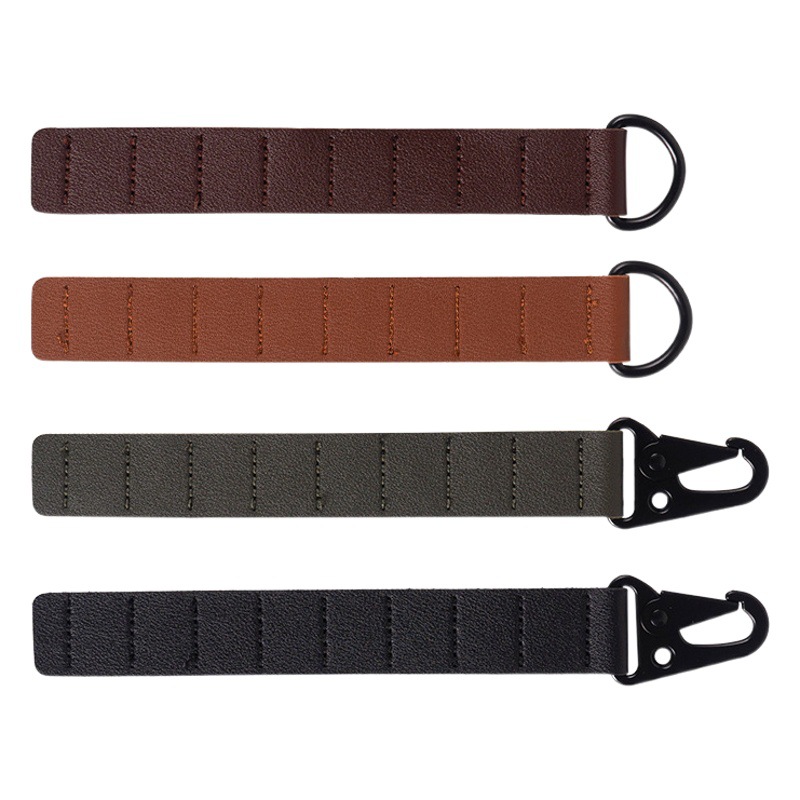 CLS8 hole nail storage chain PU leather portable tent nail storage bag outdoor camp nail bag storage accessories chain