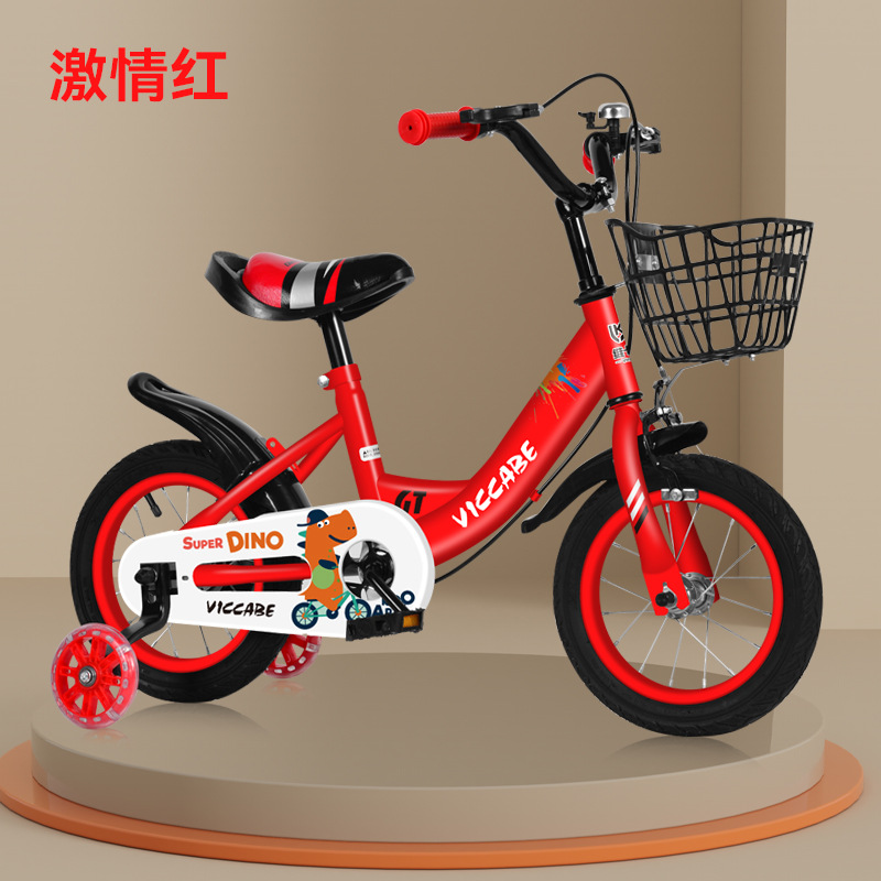 Picture of Vicack Kidsren's Bicycle Boy 2-3-6-7-10 Years Old Medium and Large Kidsren Baby Stroller Little Girl Bicycle
