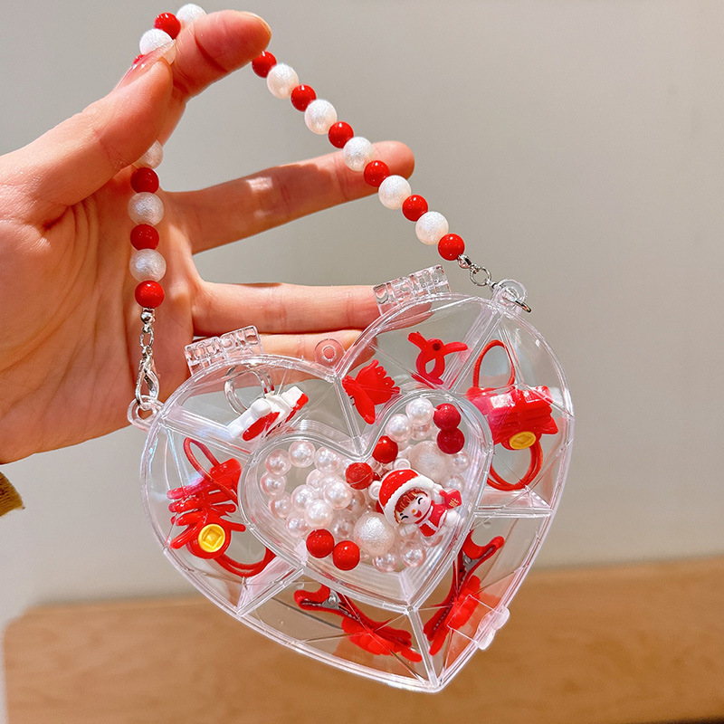 Picture of Children's jewelry baby cartoon cute fruit pendant bracelet suit birthday gift box in stock wholesale