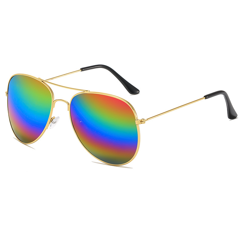 Picture of New fashion color sunglasses men and women sunglasses star with outdoor driving driver glasses goggles