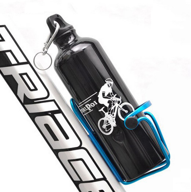 Picture of Manufacturer Wholesale Bicycle Water Bottle Rack Mountain Bike Riding Double Bead Aluminum Alloy Water Cup Holder Dead Fly Bicycle Accessories